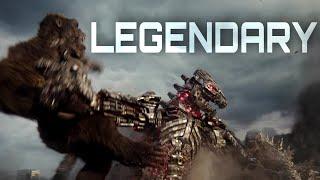 Godzilla and Kong vs Mechagodzilla | Final Battle - Legendary (Music Video)