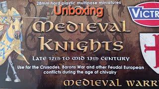 Unboxing  the new Victrix Medieval Knights