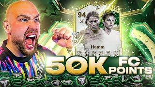 50K FC Points Decides My Team w/ 94 WINTER WILDCARD ICON MIA HAMM!