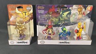 Unboxing: Shovel Knight Gold Edition Nintendo Amiibo Figure & Treasure Trove Nintendo Amiibo 3 Pack