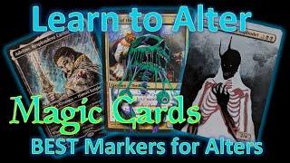 Tutorial for Best Markers/Sharpies for MtG Alters| CCO Podcast | EDH