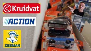 Two days of Diecast Hunting gets rewarded Diecast Hunting in Europe Action Zeeman Kruidvat Matchbox