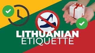 Social Dos And Don'ts Of Lithuania