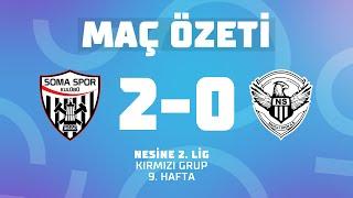 MAÇIN ÖZETİ | Nesine 2. Lig Kırmızı Grup | Somaspor 2-0 Nazilli Spor