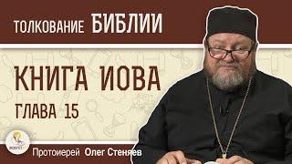 КНИГА ИОВА. Глава 15 "Тебя обвиняют уста твои, а не я"  Протоиерей Олег Стеняев