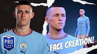 FIFA 23 - PHIL FODEN Pro Clubs Face Creation