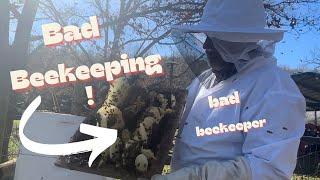 Bad beekeeping!! (I’m Guilty)