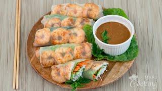 Easy and Delicious Shrimp Spring Rolls in 30 Minutes!
