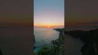 Kelingking Beach sunset , Nusa penida , Bali , Indonesia - 2023