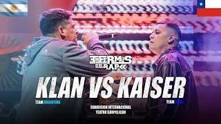 KAISER vs KLAN: EXHIBICIÓN ENFERMOS DEL RAP - CHILE VS ARGENTINA