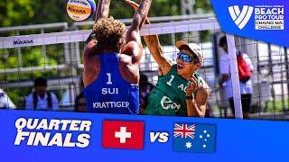 Krattiger/Breer vs. Nicolaidis/Carracher - Quarter Finals Highlights Chiang Mai 2023 #BeachProTour