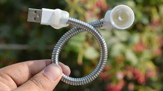 How To Make a Flexible USB Light | Awes0me Idea