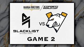 Blacklist vs VP GAME 2 | HIGHLIGHTS