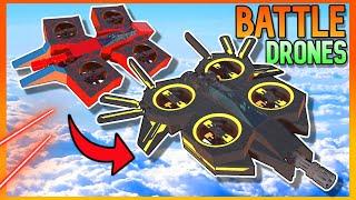 We Made BATTLE Drones With The NEW Tail Propeller!