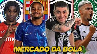 MERCADO DA BOLA | Botafogo quer Miguel Almirón, Barcelona monitora Nkunku, Andreas quer vir e mais!