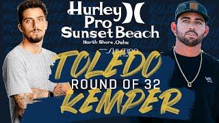 Filipe Toledo vs. Billy Kemper Hurley Pro Sunset Beach - Round of 32 Heat 9