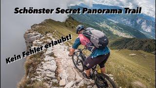 Kein FEHLER erlaubt! Schönster Secret PANORAMA TRAIL in Trentino - Monte Cornetto