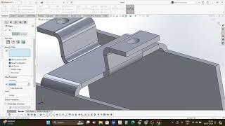 Master SolidWorks Tutorial Sheet Metal: Creating a Clamp from Scratch! Edge Flange Explained