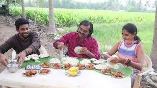 20 Plate Spicy Chicken Chinthamani, தங்கச்சம்பா White Rice Eating Challenge Ft.@rednooltamil