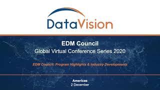 EDM Council: Program Highlights & Industry Developments – DataVision Americas