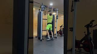 Pull ups reverse grip w/ 20 kg plate ft. Lithium by Nirvana