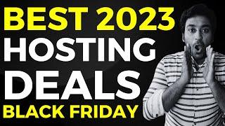 Best Black Friday Web Hosting Deals 2023  Biggest Host Sale at 85% OFF, Free Domain & Bonus 