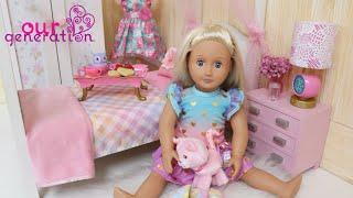 OUR GENERATION DOLL ROOM TOUR AND DECORATION