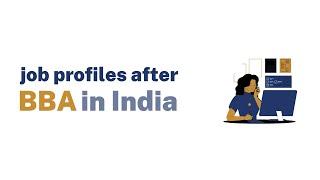 Job profiles after BBA in India | Sunstone