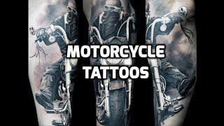 Motorcycle Tattoos HD - Best Motorcycle Tattoo Designs