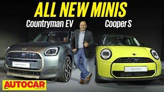 Mini Cooper S & Mini Countryman EV walkaround | @autocarindia1