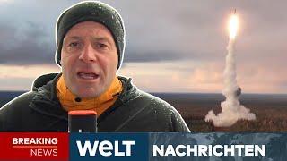 PUTINS KRIEG: Eskalation! Russland feuert erstmals Interkontinentalrakete auf Ukraine | LIVESTREAM