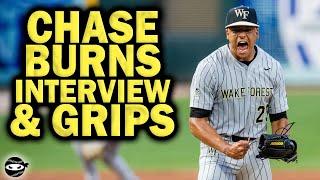 Chase Burns Interview with his Pitch Grips