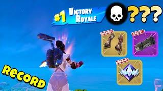 *RECORD* High Elimination Unreal Ranked Solo Zero Build Win Gameplay (Fortnite Chapter 5 Season 4)