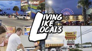 Kings Pizza, Walking Ocean BLVD, and The Gay Dolphin