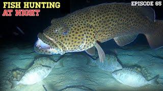 NIGHT SPEARFISHING EPISODE 65 | FISH HUNTING AT NIGHT