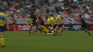 David Tameilau big charge creates try for Fetu'u Vainikolo vs Glendale Raptors 2018