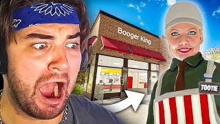 I OPENED A FAST FOOD RESTAURANT WITH MY GIRLFRIEND!! | Fast Food Simulator Prologue