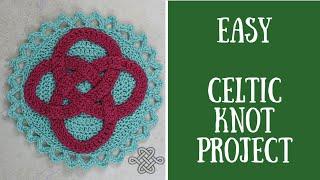 How to Weave the Celtic Knot Pin and Killarney Hot Pad