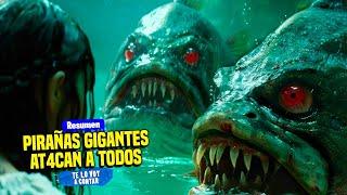  PIRAÑAS GIGANTES APARECEN y HACEN QUE EL MUNDO SEA UN INFIERNO | RESUMEN