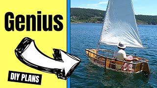 This guy is a GENIUS! Check out his DIY Boat Plans |  Sailing Britaly 