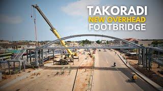 Takoradi First Ever Overhead Footbridge Nearing Completion