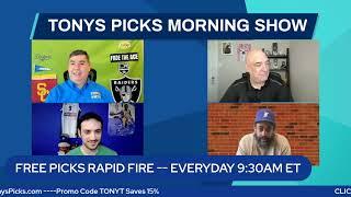 Live MLB NBA NHL WNBA Picks Tonys Picks Morning Show 5-20-2025
