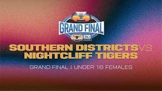 Southern Districts Crocs v Nightcliff Tigers: 2024/25 TIO NTFL Under 18's Female - Grand Final