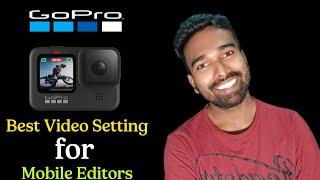 GoPro Hero 9 And 10 Best Video Setting For Mobile PC And Laptop Users || GoPro Video Edit in Mobile