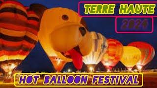 HOT BALLOON FESTIVAL | TERRE HAUTE| INDIANA | BALLOON RIDE| LIVE MUSIC| MAGICAL EVENING|USAvlog