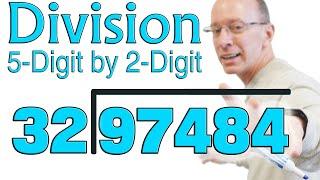 Long Division: Dividing 5-Digit Numbers by 2-Digit Numbers ⭐ Learning Show 