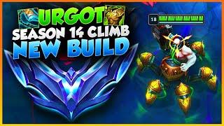 New Build Changes are Helping me Climb | 10 different matchups | Climbing Through Diamond with Urgot