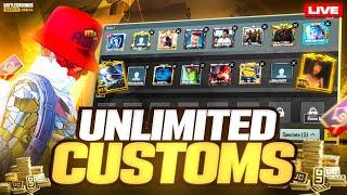 BGMI Live Custom Room | New 3.6 update is here|Unlimited Custom Room | Uc and Rp Giveaway on 10k