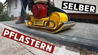 DIY Parkplatz: Wie wir selber Pflaster verlegen!