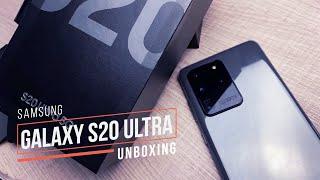 Samsung Galaxy S20 Ultra unboxing